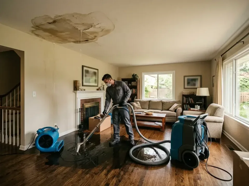 attic-pipe-burst-ceiling-drip-008 — frequently asked questions, Water Damage Restoration & Carpet Care in Lexington, KY